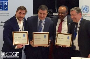 Els germans Roca, Ambaixadors de Bona Voluntat de la ONU en la lluita contra la fam i la pobresa
