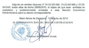 El Ministeri de Defensa retorna tres factures a l'Ajuntament de Figueres perquè estan en català 