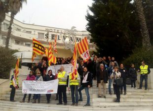 Els propietaris de l'antic hotel Selvamar de Lloret es comprometen a pagar els sous endarrerits
