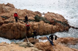 Es reprèn la recerca del pescador desaparegut diumenge a Aigua Xelida