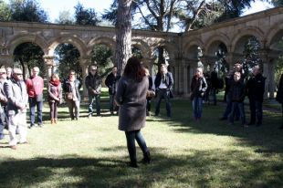 S'obre al públic el claustre del Mas del Vent de Palamós