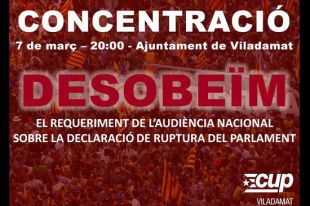 L'Audiència Nacional també investiga Viladamat, que no enviarà l'acord de ple de la desconnexió