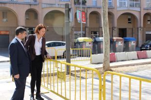 La primera fase de la rambla de Xavier Cugat acabarà d’aquí un mes