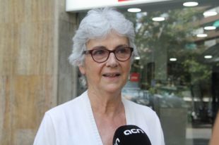 Les cendres de Muriel Casals romandran a la Bisbal d'Empordà