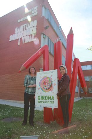 Una flor de punta de llapis, imatge de la 61a edició de Temps de Flors de Girona