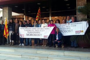 Els treballadors de l'Hotel Marina Sand de Lloret, en vaga a partir del 26 d'abril