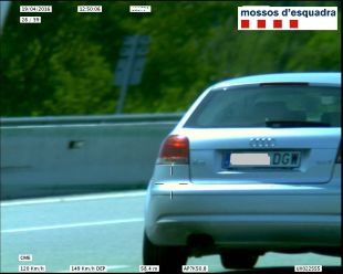 Denunciat per conduir begut i a 149 km/h per l'AP-7