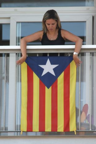 'No trauré l'estelada del balcó encara que els veïns es queixin' 