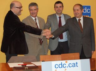 Santi Vila presentat oficialment com a candidat de CiU per Girona