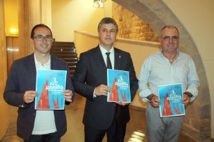 Lluís Puig, Carles Salgas i Francesc Benaiges © ACN