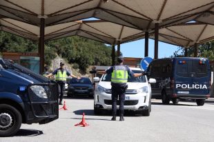 Reforç policial al pas fronterer de la Jonquera després de l'atemptat de Niça