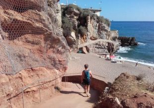 Reobren el camí de ronda de l’Illa Roja de Begur després d’estabilitzar els talussos