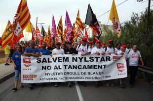Principi d’acord a Nylstar de Blanes després d’una maratoniana reunió de deu hores