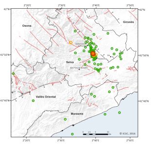 El darrer terratrèmol important que va sacsejar la Selva ha tingut fins a 190 rèpliques en deu dies