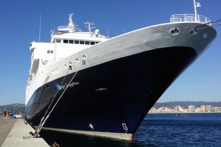 Palamós tanca la temporada amb 32 escales i un 62% dels creuers de luxe