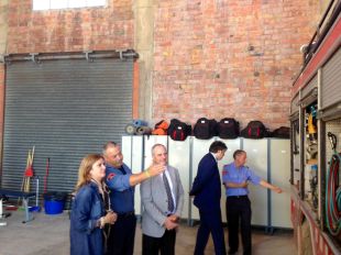 Sant Climent Sescebes estrena parc de Bombers a l'antiga cooperativa