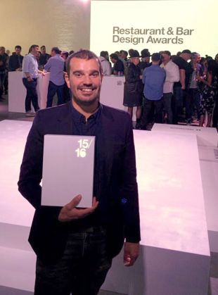 El garrotxí Jordi Ginabreda, guanyador del Restaurant&Bar Design Awards 2016