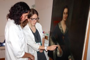 EL Museu d'Art de Girona restaura cinc talles barroques i cinc olis del XIX