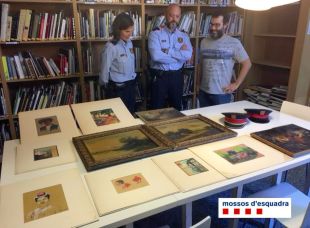 El Museu de l'Empordà rebrà uns quadres comissats fa 14 anys pels Mossos d'Esquadra