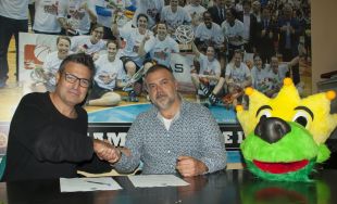 'Txatxan', la nova mascota de l'Uni Girona de la mà d'El Rei de la Rajola
