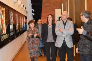 Raül Romeva durant una visita al Museu Memorial de l'Exili de la Jonquera © ARIET