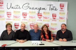 Mobilitzar els treballadors i recuperar els afiliats de la UGT a Girona, principals objectius de Xavier Casas
