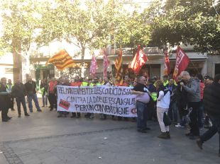 Comerciants i Ajuntament de Figueres pressionen els sindicats perquè posin fi a una vaga 'injustificada'