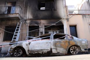 Detingut el presumpte autor dels incendis a nou vehicles estacionats a Sant Feliu de Guíxols