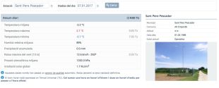 Els termòmetres es desplomen per sota dels -5ºC a la Costa Brava