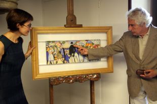 La visió noucentista de les fires de Figueres, nova adquisició de la Fundació Gala-Salvador Dalí 