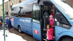 Avancen el transport escolar al Ripollès davant la previsió de més neu