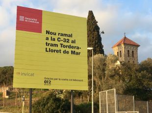 'Aturem la C-32' acusa la Generalitat d'anunciar les obres després de l'admissió del recurs