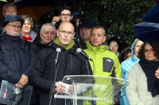 Unes 600 persones recorden l'exili al Coll de Manrella