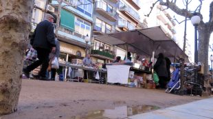 Blanes posarà fi al terra enfangat del Mercat de Fruites i Verdures del Passeig de Dintre