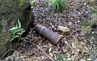 Localitzen un projectil de la Guerra Civil en una zona rural a Espolla