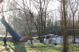 Girona licitarà per 100.580 euros la reparació de les rampes d’accés al passallís de l'Onyar
