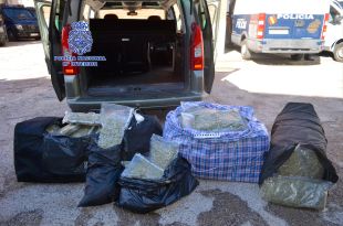 Detingut a la Jonquera amb 70 kg de marihuana preparats per distribuir a França