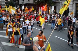 La CUP organitza una concentració arran de la sentència del Suprem contra l'immersió lingüística