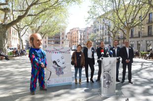 Figueres presenta el cartell de les Fires de la Santa Creu 2017