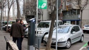 Una avaria deixa sense servei les expenedores de zona verda a Girona 
