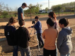 Tret de sortida del taller audiovisual a Sils i Vidreres del projecte #itutambé