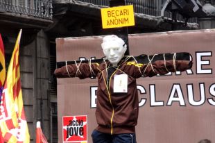 Tres milions de becaris treballen sense cobrar a tota la Unió Europea 