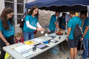 El centre de Girona s'omple de ciència 