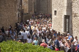 Milers de visitants omplen Girona per viure el 62è 'Temps de Flors'