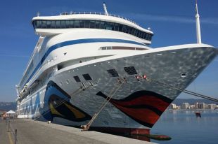El port de Palamós rebrà 8.000 passatges amb sis escales de la companyia alemanya AIDA Cruises