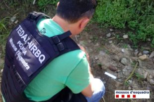 Els mossos desactiven una granada de mà de la Guerra Civil trobada a Peralada