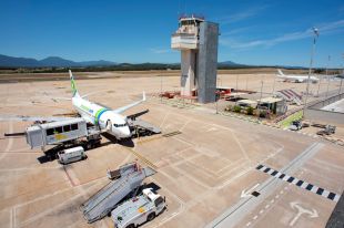 Comencen les obres de millora de l'aparcament d'avions a l’aeroport de Girona