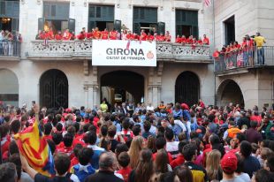 La plantilla del Girona FC: ''L'any que ve, a la Champions''