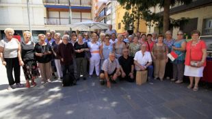 Vuit casals es van aplegar a Blanes en la 25a Fira de Manualitats de la Gent Gran