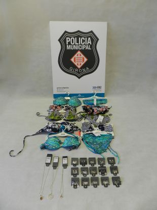 Una detinguda per robar en dues botigues de l'Eixample de Girona